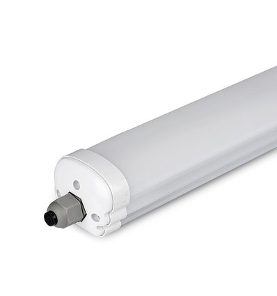 V-Tac vattentät 48W LED armatur - 150 cm, 120lm/W, IP65, länkbar, 230V