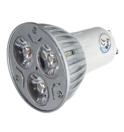 LEDlife TRI3 12V LED spotlight - 3W, GU10, 12V