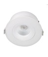 LEDlife 7W Low profile inbyggningsspot - Hål: Ø8,3 cm, Mål: Ø10 cm, RA95, CCT, dimbar, 230V