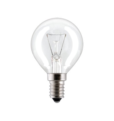 Outlet: 40W SOLEO, E27 glödlampa, 260lm, dimbar, P45