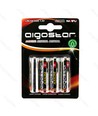 Outlet: 4 stk Aigostar LR6 AA Batteri, 1,5V