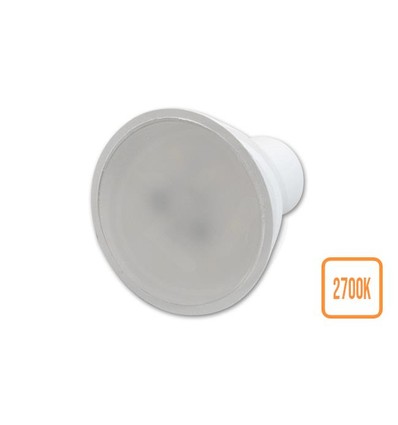 Outlet: GU10 - 7W LED spot, 700 lumen, 2700K