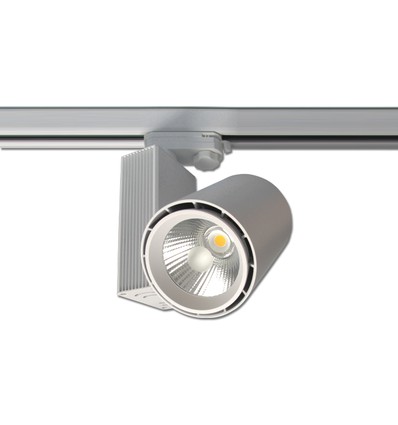 Outlet: 30W LED spotlight för 3-fasskenor, 24 grader, vit