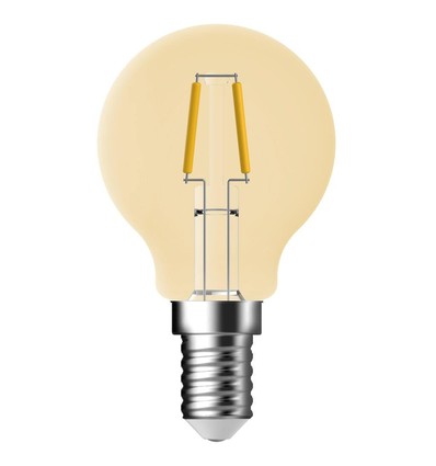 Outlet: Nordlux Pære-DEKO E14 G45 MINI GLOBE 4,8W dæmpbar, Guld