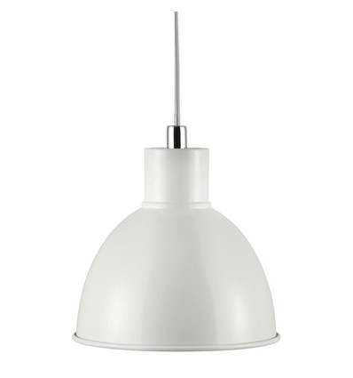 Nordlux Pop Pendel E27, Hvid