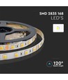 Lagertömning: V-Tac 14W/m CCT LED strip - 5m, IP20, 120 LED per. meter, 24V