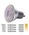 LEDlife DimToWarm spotlight - 6W, dimbar, RA90, 230V, GU10