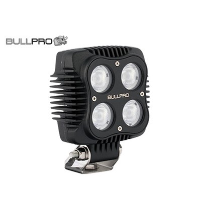 Outlet: Bullpro 40W LED arbejdslampe - IP68, 60 grader, CISPR25-godkänd