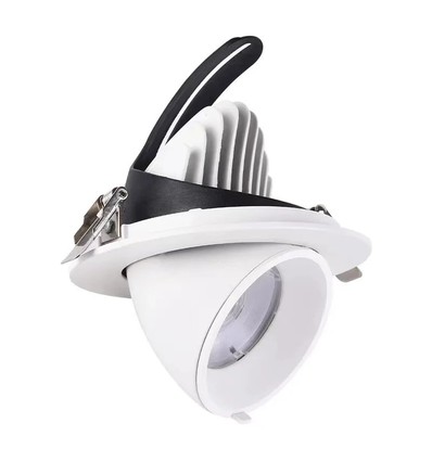 LEDlife 30W Downlight - justerbar vinkel, 4100lm, Hål: Ø15 cm, Mått: Ø16,5 cm, 230V