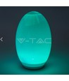 V-Tac RGB+W LED æg - Solcelle, Ø18,8 cm