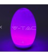 V-Tac RGB+W LED æg - Solcelle, Ø18,8 cm