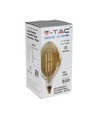 Outlet: V-Tac 8W LED jätte globlampa - Filament, Ø18 cm, dimbar, extra varmvitt, 2000K, E27